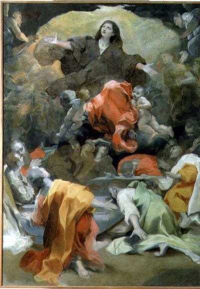 Neitsyt taivaaseenastuminen tekijältä Federico Fiori Barocci or Baroccio