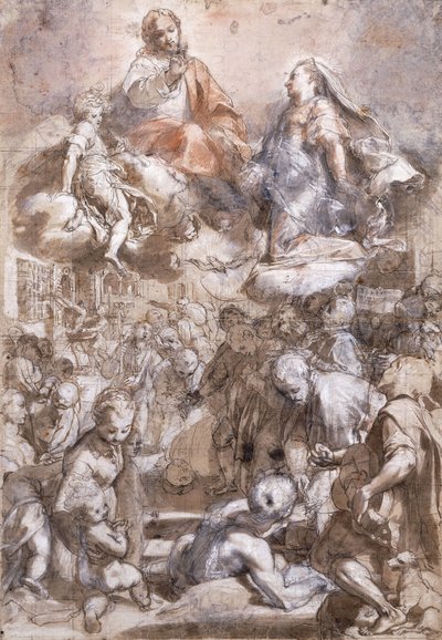 Madonna del Popolo, tekijältä Federico Fiori Barocci or Baroccio