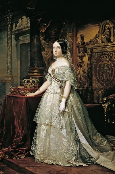 Espanjan Isabella II tekijältä Federico de Madrazo y Kuntz