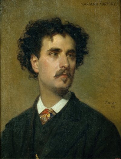 Muotokuva Marià Fortunysta tekijältä Federico de Madrazo y Kuntz