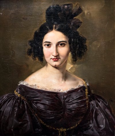 Naisen muotokuva, ennen vuotta 1840 (öljy kankaalle) tekijältä Federico de Madrazo y Kuntz