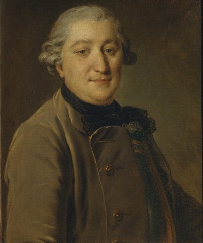 Kreivi Ivan Grigorjevitš Orlovin muotokuva 1738-1791, 1762-1765 tekijältä Fedor Stepanovich Rokotov