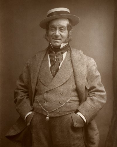 David James, brittiläinen näyttelijä, 1884 tekijältä Fehrenbach
