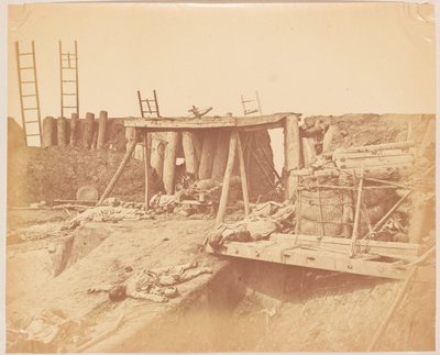 Taku Fortin sisätilat tekijältä Felice (1825-c.1908) Beato