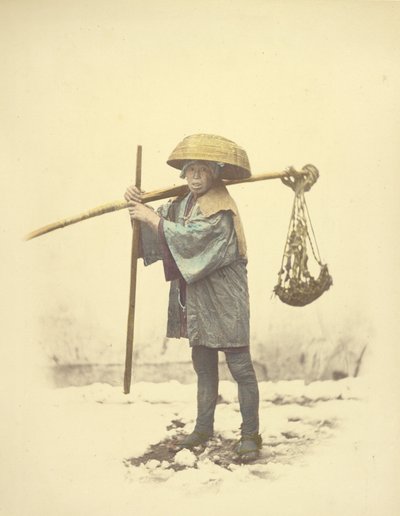 [Japanilainen vuokratyöläinen] tekijältä Felice Beato