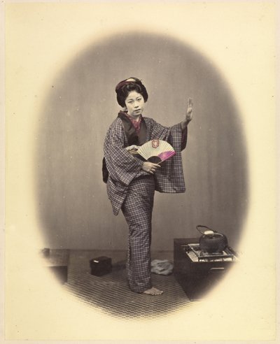 Tanssiva tyttö 1868 Felice Beato tekijältä Felice Beato