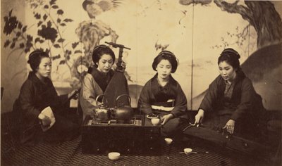 [Japanilainen musiikkiseurue] tekijältä Felice Beato