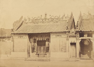 Joss House, Kanton tekijältä Felice Beato