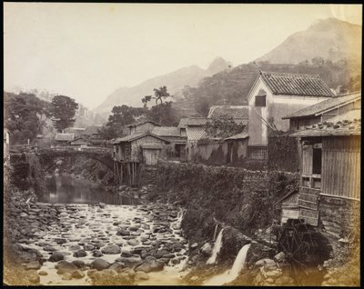 Nagasaki Creek Native Towns -nimisistä kaupungeista tekijältä Felice Beato