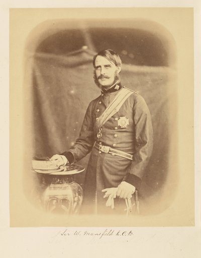 Sir W. Mansfield, K.C.B. tekijältä Felice Beato