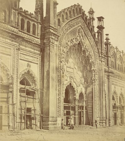 Summa Musjidin portti, Lucknow tekijältä Felice Beato