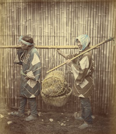[Kaksi japanilaista sopimusorjaa] tekijältä Felice Beato