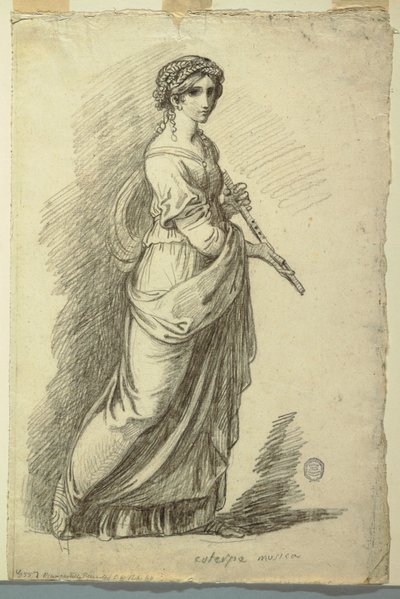 Euterpe, Lyyrisen runouden museo tekijältä Felice Giani
