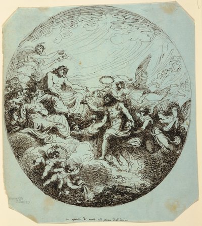 Herkuleen apoteoosi, Palazzo Gessi, Faenza tekijältä Felice Giani