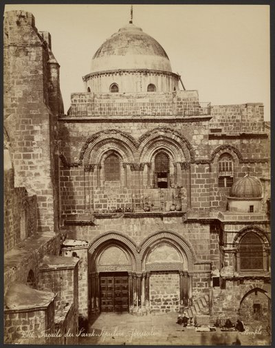 Saint-Sepulcre-kirkko, Jerusalem tekijältä Félix Bonfils