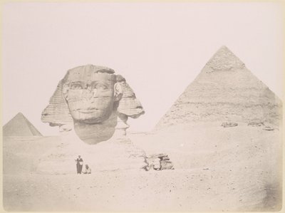 Pyramidit ja sfinksi tekijältä Félix Bonfils
