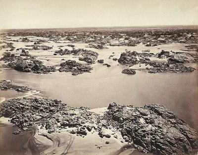Ensimmäinen Niilin kaihi, otettu Phyloessa, Egyptissä tekijältä Félix Bonfils
