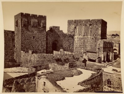 Daavidin torni, Jerusalem tekijältä Félix Bonfils