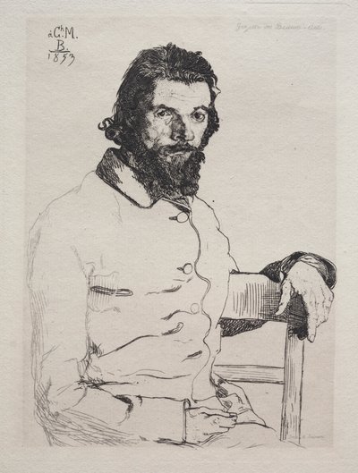 Charles Méryon, 1884. tekijältä Felix Bracquemond