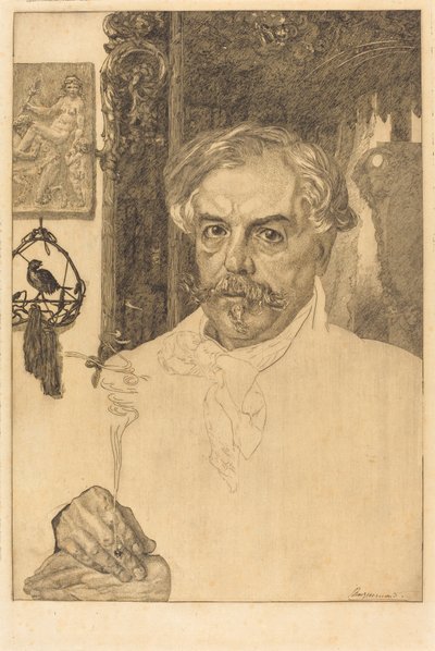 Edmond de Goncourt tekijältä Felix Bracquemond
