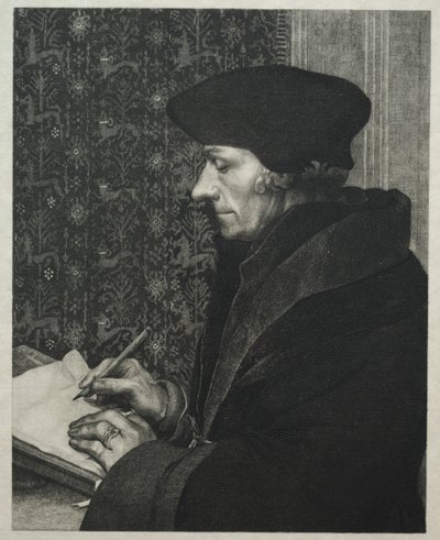 Erasmus Holbeinin jälkeen tekijältä Felix Bracquemond