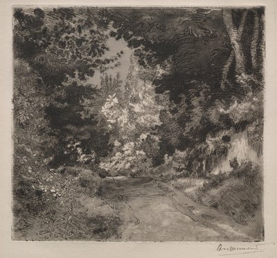 Tie Sèvresiin, n. 1872. tekijältä Felix Bracquemond