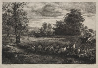 Kutsu järjestykseen, 1859. tekijältä Felix Bracquemond
