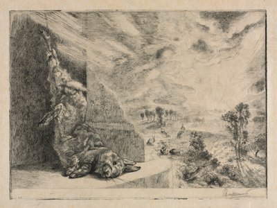 Villi kani, 1891. tekijältä Felix Bracquemond