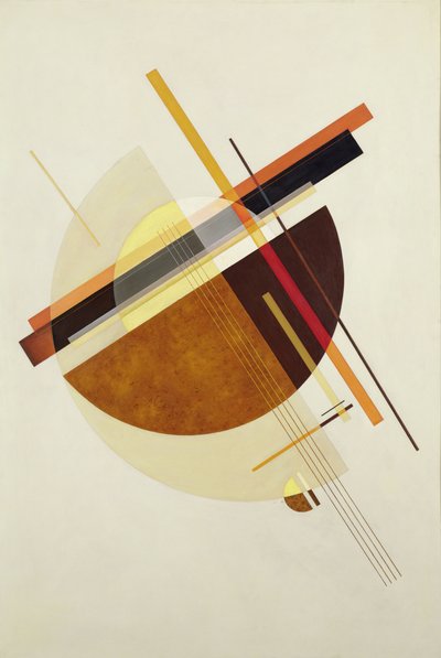 Sävellys, n. 1947-48 (öljy kankaalle) tekijältä Felix Del Marle