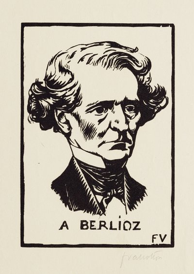 Berlioz, 1891 tekijältä Felix Edouard Vallotton