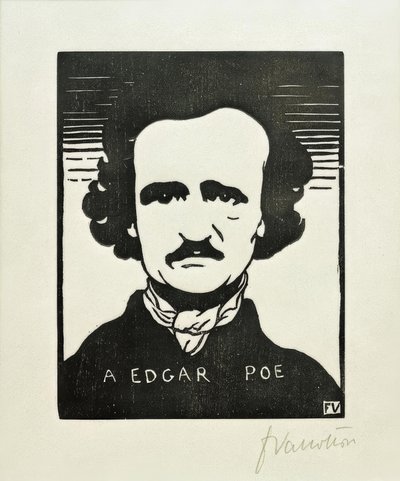 Edgar Poe tekijältä Felix Edouard Vallotton