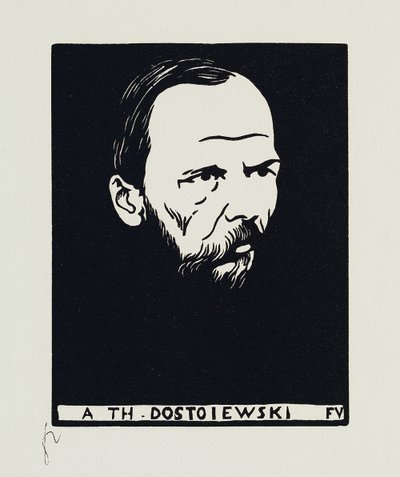 A Th. Dostoiewski, 1895 tekijältä Felix Edouard Vallotton