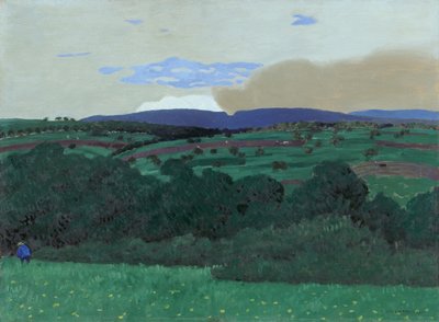 Environs de Lausanne, 1900.  tekijältä Felix Edouard Vallotton