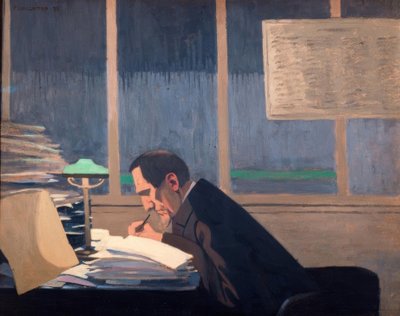 Felix Feneon on Revue Blanche tekijältä Felix Edouard Vallotton