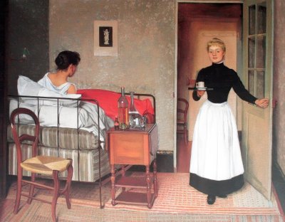 Félix Edouard Vallotton (1865 – 1925) sveitsiläinen taidemaalari, 1892 potilas tekijältä Felix Edouard Vallotton