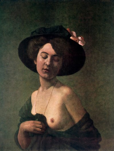 Lady in a Hat, 1908. tekijältä Felix Edouard Vallotton