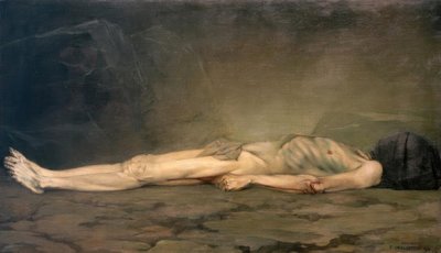 Le cadavre tekijältä Felix Edouard Vallotton