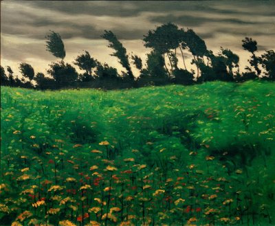 Le champ fleuri tekijältä Felix Edouard Vallotton
