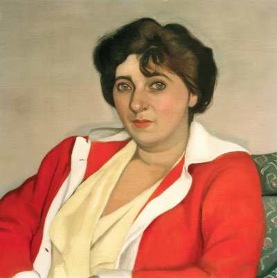 Le chandail rouge tekijältä Felix Edouard Vallotton