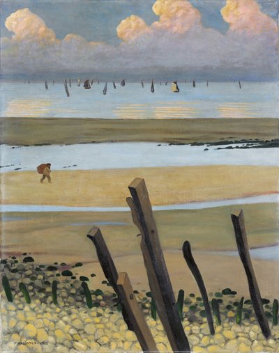 Laskuvesi Villervillessä, 1922 tekijältä Felix Edouard Vallotton