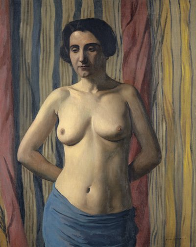 Alaston sininen vyö, 1922. tekijältä Felix Edouard Vallotton