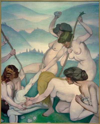 Orpheus teurastettiin tekijältä Felix Edouard Vallotton