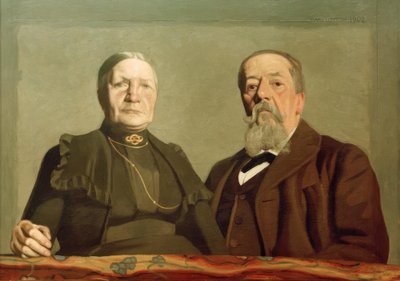 Portrait de mes parent réunis tekijältä Felix Edouard Vallotton