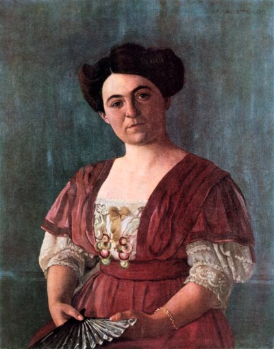 Mme Haasenin muotokuva, 1908. tekijältä Felix Edouard Vallotton