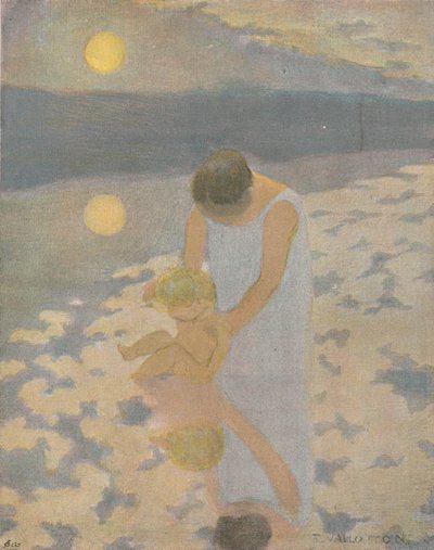 Heijastuksia, c1897 tekijältä Felix Edouard Vallotton