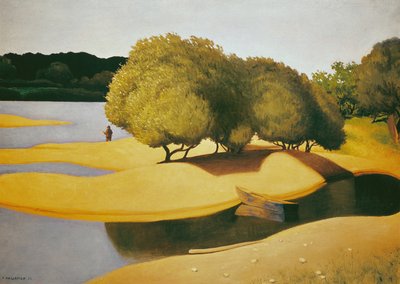 Hiekka Loiren reunalla tekijältä Felix Edouard Vallotton