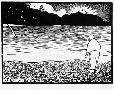 Kaunis ilta, 1892 tekijältä Felix Edouard Vallotton