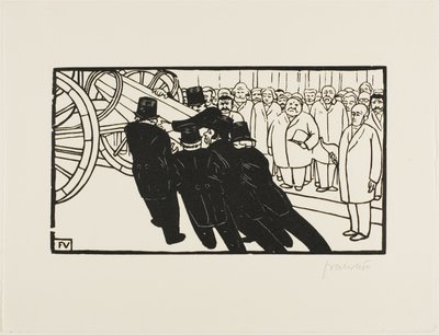 Arkun kantajat tekijältä Felix Edouard Vallotton