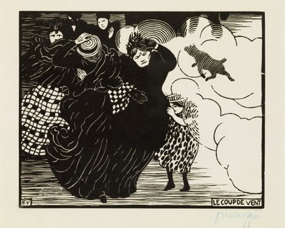 Gale, 1894 tekijältä Felix Edouard Vallotton