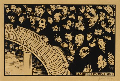 Isänmaallinen Ditty tekijältä Felix Edouard Vallotton
